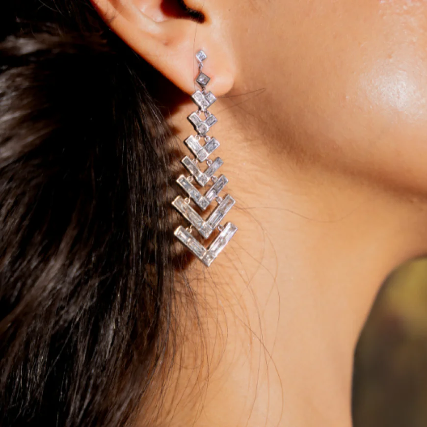 Grace in Every Drop: Why Lab Grown Diamond Drop Earrings Are the Perfect Rakhi Gift for Your Sister