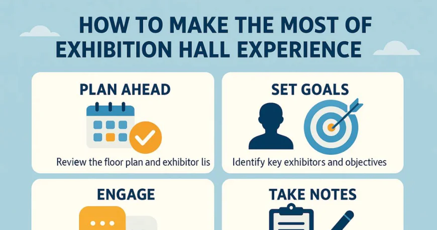 How to Make the Most of Your Exhibition Hall Experience