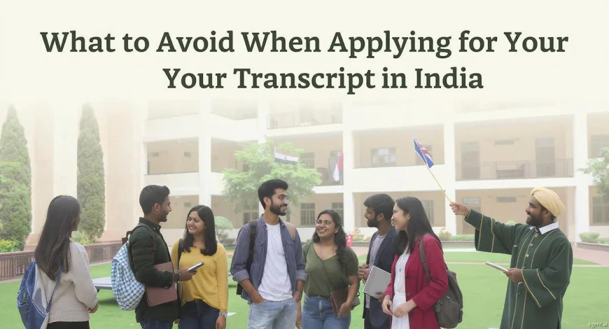 What to Avoid When Applying for Your Transcript in India