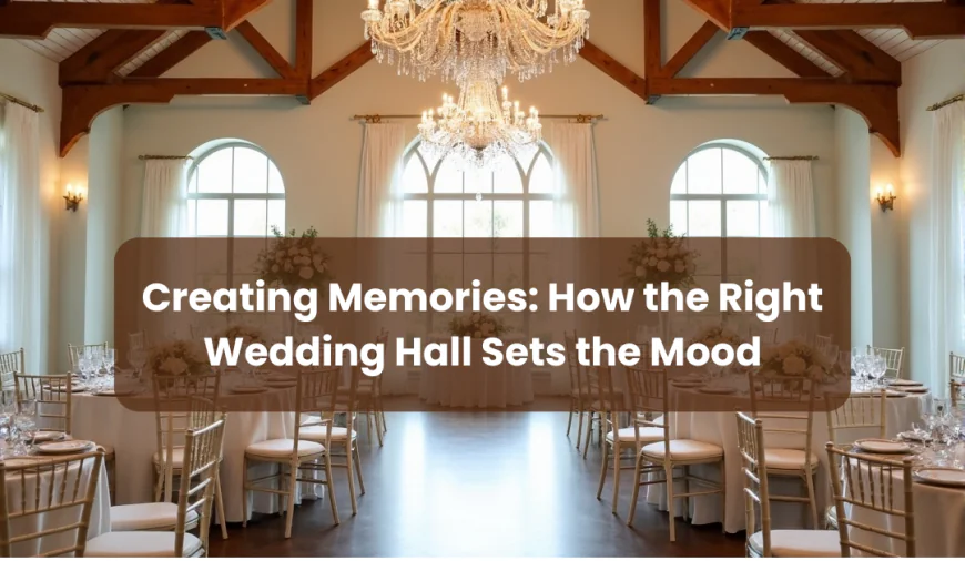 Creating Memories: How the Right Wedding Hall Sets the Mood