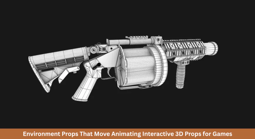 Environment Props That Move Animating Interactive 3D Props for Games