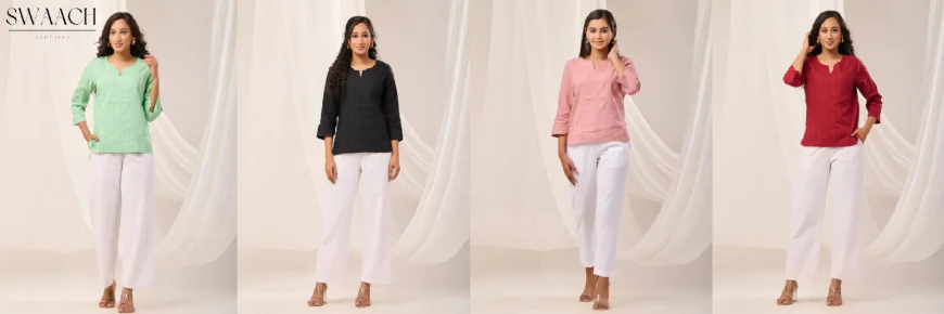 Find Comfort and Style with Stylish Cotton and Linen Clothing by Swaach
