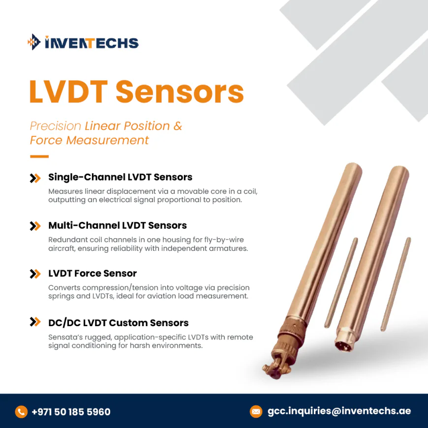 How LVDT Sensors Are Powering Bahrain’s Next Wave of Smart Industry