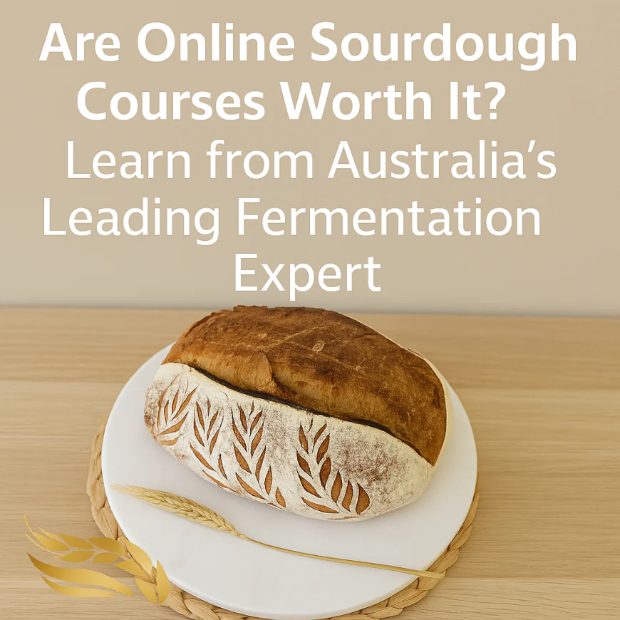 Are Online Sourdough Courses Worth It? Learn from Australia’s Leading Fermentation Expert