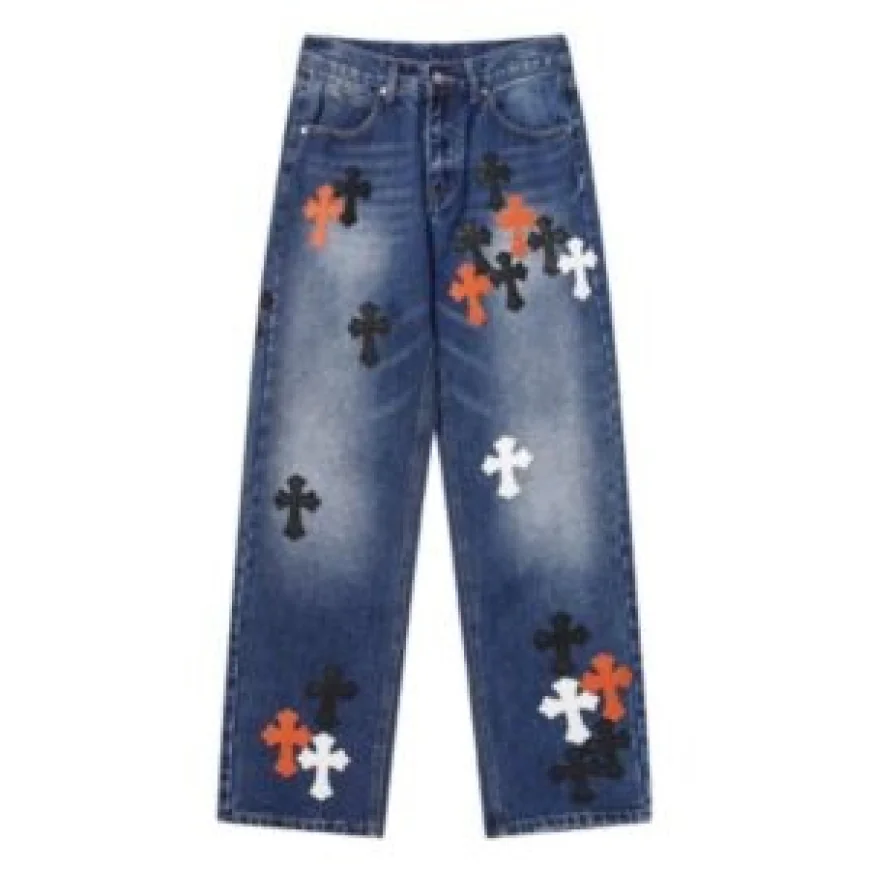 Chrome Hearts Jeans: A Perfect Blend of Luxury, Edge, and Streetwear Culture