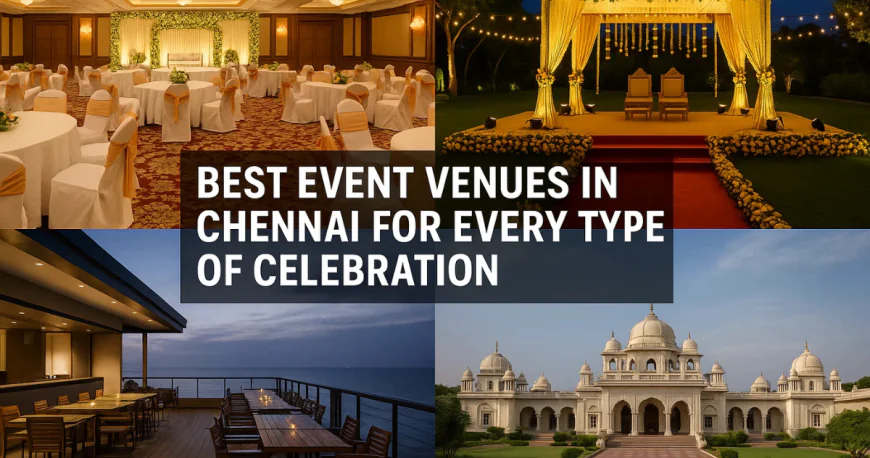 Best Event Venues in Chennai for Every Type of Celebration
