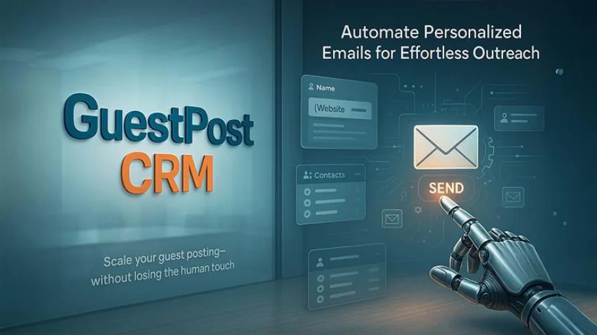 Automate Emails & Follow-Ups Using GuestPostCRM Pipelines