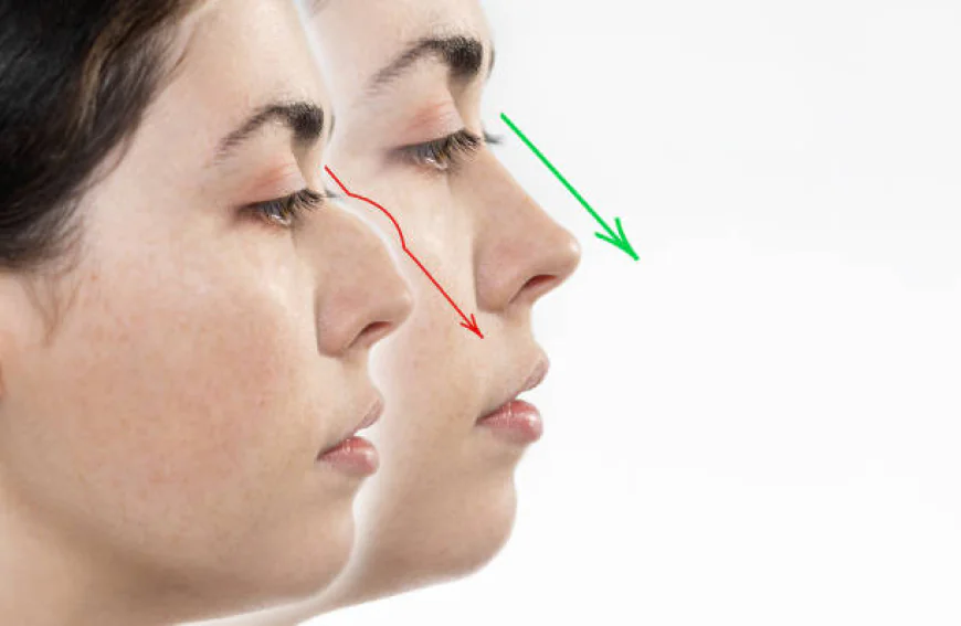الفرق بين عملية تجميل الأنف الجراحية والغير جراحية