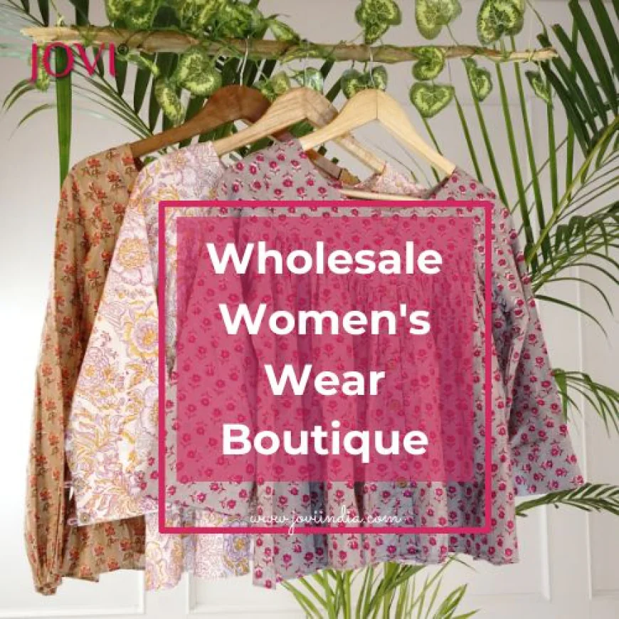Explore Office-Ready Wholesale Women's Wear at JOVI India