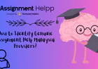 How to Identify Genuine Assignment Help Malaysia Providers?