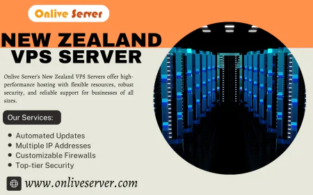 Onlive Server offers Custom Solutions to Unlock the Power of New Zealand VPS Hosting