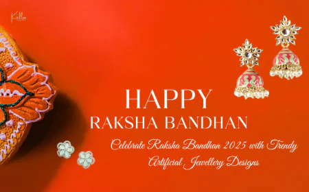 Celebrate Raksha Bandhan 2025 with Trendy Artificial Jewellery Designs.