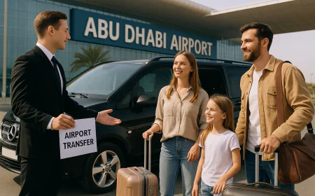 Premium Airport Transfer Abu Dhabi | MyChauffeur