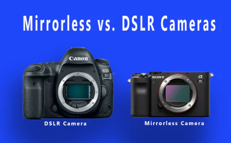 DSLR & Mirrorless: A Whole Guide to the Differences