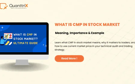 CMP in Stock Market: Meaning, Insights & Best Algorithmic Trading Software India