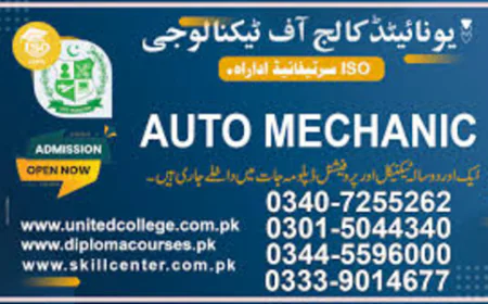 Auto Mechanic Course in Rawalpindi/Islamabad