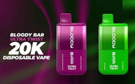 Bloody Bar Twist Ultra 20K: Ultimate Disposable Vape for flavour and Longevity