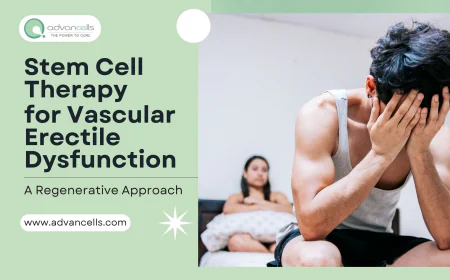 Stem Cell Therapy for Vascular Erectile Dysfunction: A Regenerative Approach