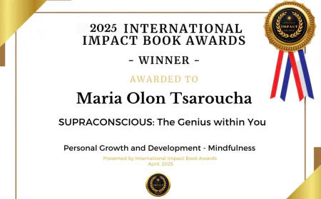International Impact Book Award Honors “SUPRACONSCIOUS: The Genius within You”