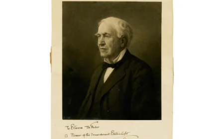 Items Signed by History's Brightest Luminaries will be in University Archives' August 27th Auction