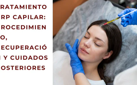 Tratamiento PRP Capilar: Procedimiento, Recuperación y Cuidados Posteriores
