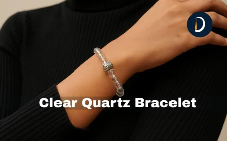 Clear Quartz Bracelet: Crystal For Peace and Strength