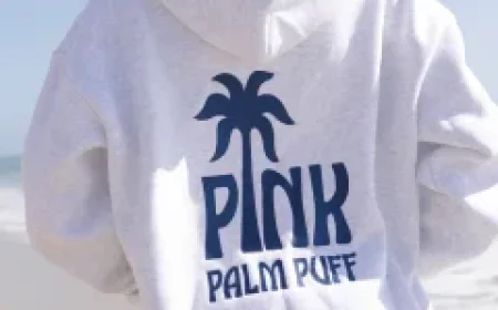Pink Palm Puff – Style That Feels Like Sunshine