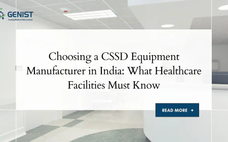 Choosing a CSSD Equipment Manufacturer in India: What Healthcare Facilities Must Know