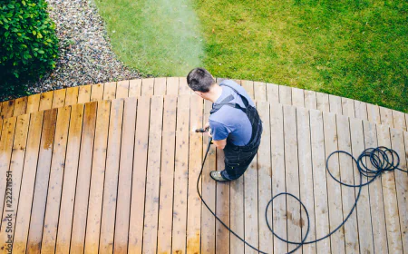 Deck Pressure Washing in Stockton, CA – Bring Back Your Deck’s Beauty