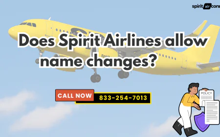 Does Spirit Airlines allow name changes?
