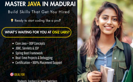 Kickstart Your Coding Journey with Java Programming Course in Madurai