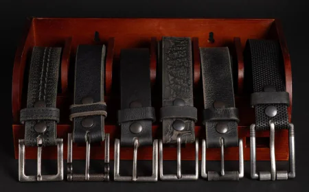 How Leather Belts Combine Fashion With Function