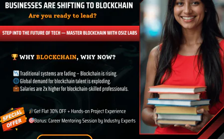 Want High-Paying Jobs? Blockchain Training in Madurai Could Be Your Key