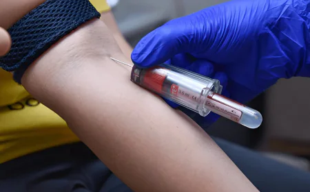 Blood Test at Home: Collecting Blood at Night