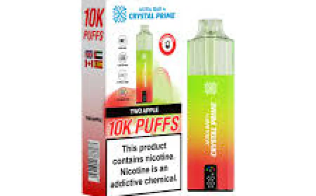 Crystal Prime 10k Vape capsules – Box of 5| Stylish Quality & Taste