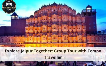 Explore Jaipur Together: Group Tour with Tempo Traveller