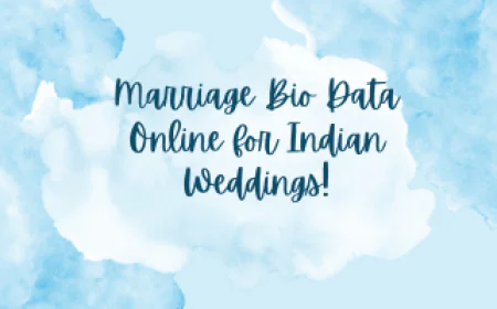 Marriage Bio Data Online for Indian Weddings!