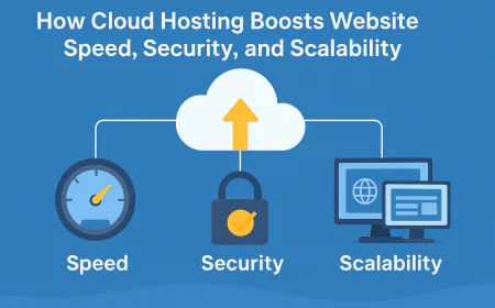 How Cloud Hosting Boosts Website Speed, Security, and Scalability
