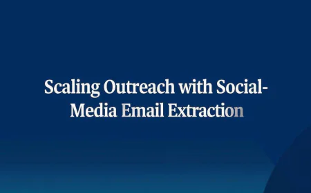 Scaling Outreach with Social Media Email Extraction