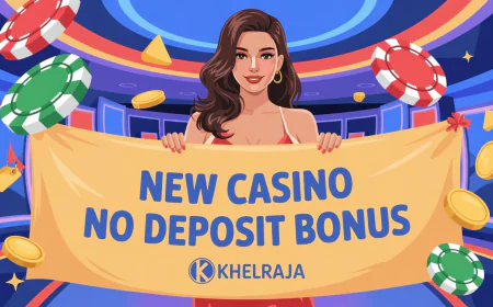 New Casino No Deposit Bonus at Khelraja
