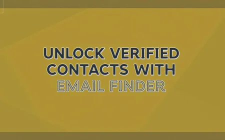 Unlock Verified Contacts with Email Finder