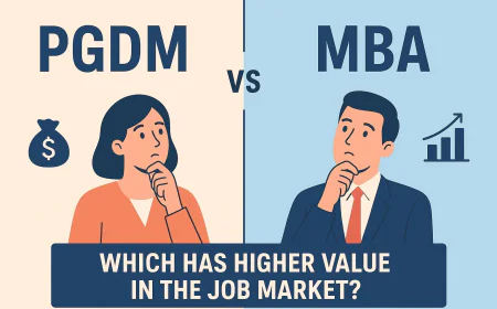 PGDM vs MBA: Which Has Higher Value in the Job Market?