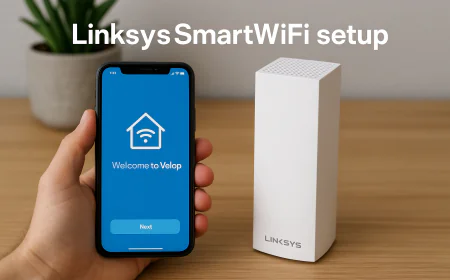 How to Complete Linksys RE7000 Setup Using Linksyssmartwifi Setup?