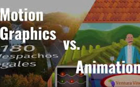 Motion Graphics vs. Animation: Understanding The Key Differences