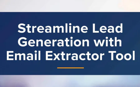 Streamline Lead Generation with Email Extractor Tool