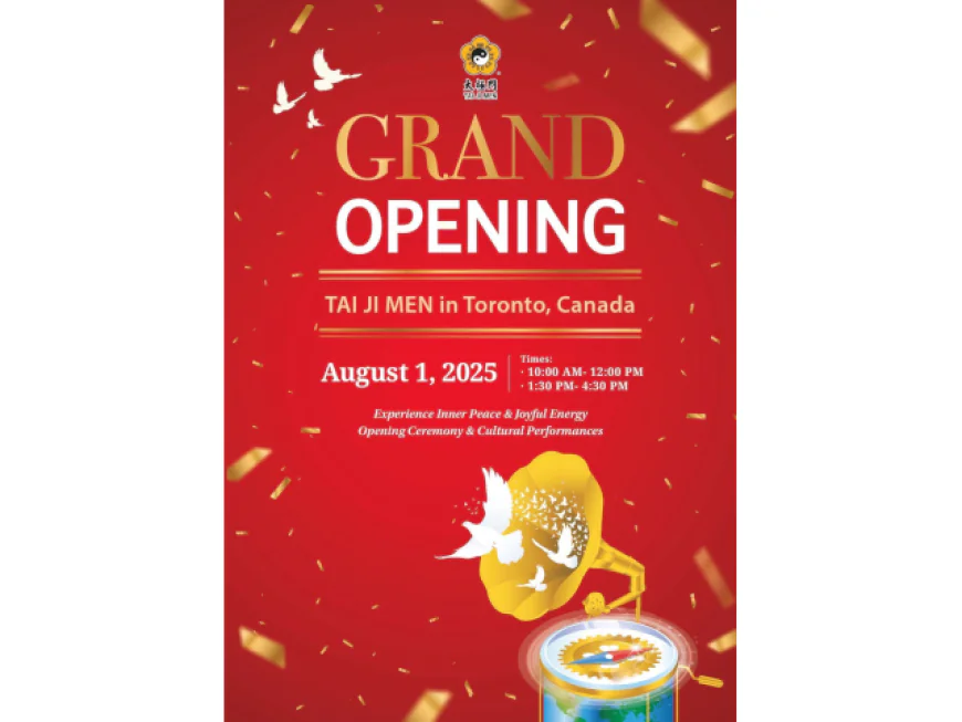 Tai Ji Men Launches Its First Canadian Chapter in Toronto: Ancient Wisdom for Modern Wellness