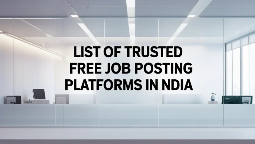 List of Trusted Free Job Posting Platforms in India