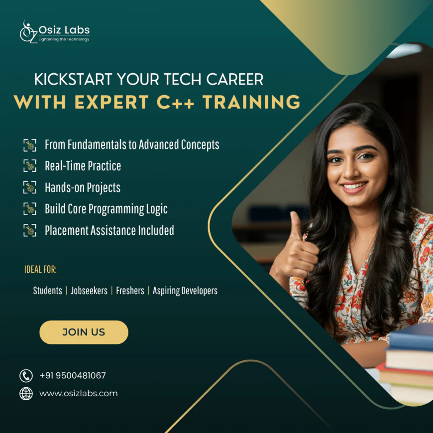 Osiz Labs C++ Course – Where Coding Meets Career Growth