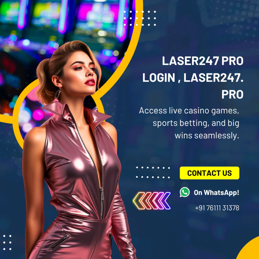 Laser247 Pro Login: Quick Entry to Casino & Live Sports Platform | Madrasbook